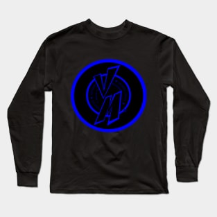 Villain Minded Trademark Design (VM Blue) Long Sleeve T-Shirt